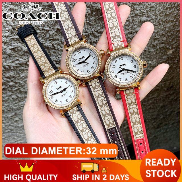 Coach Leather Watch Lazada