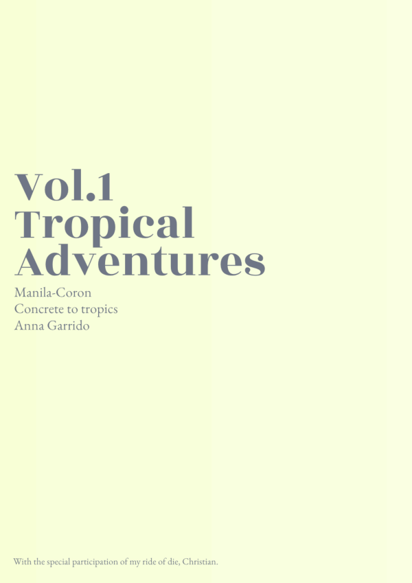 anna garrido manila coron tropical adventures volume