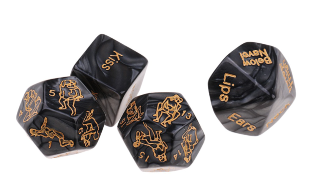 Couple Games Love Position Dice