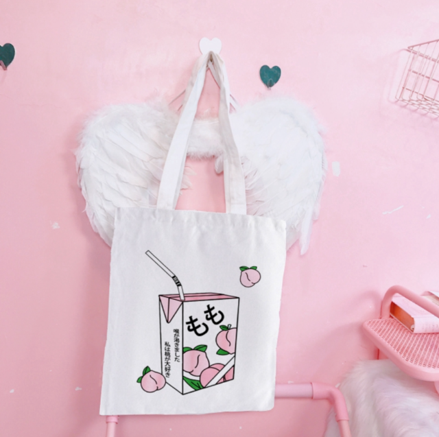 Japanese Fashion Tote Bag