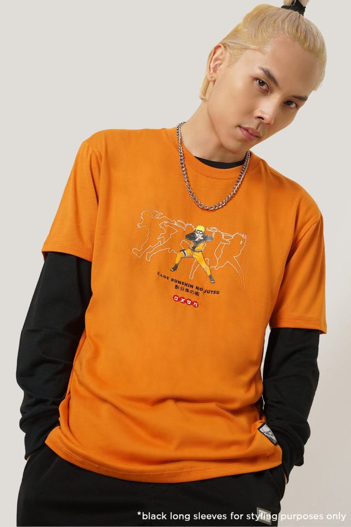 OXGN Naruto Orange T Shirt e1613456136120