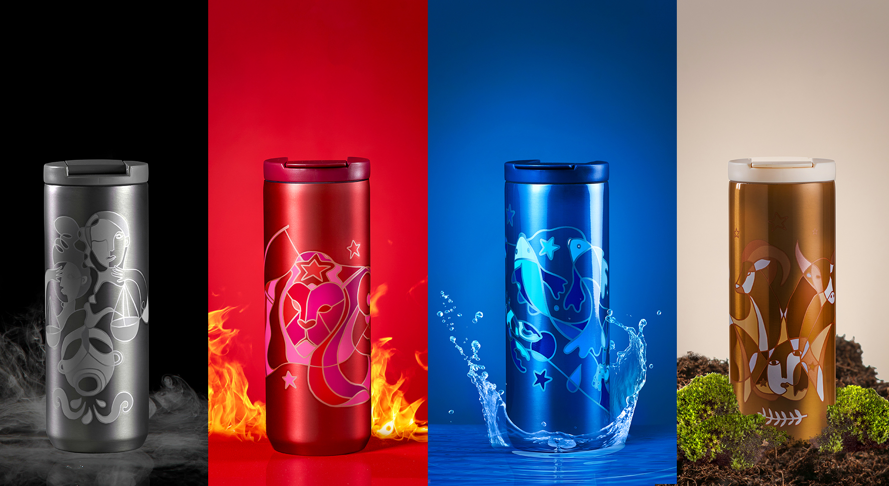 Starbucks Zodiac Tumblers