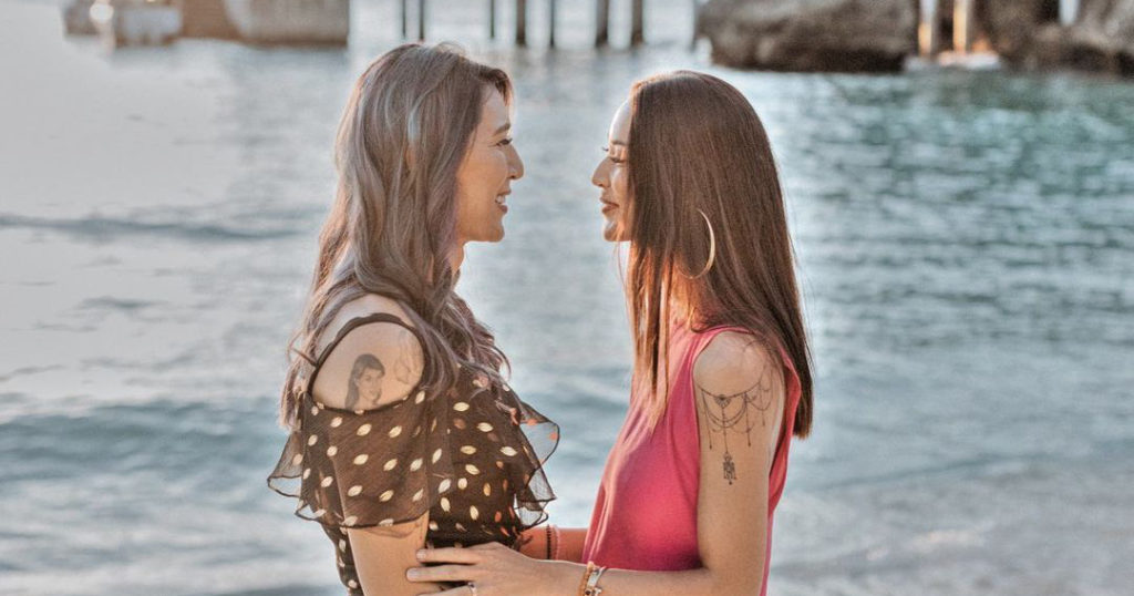 LOOK Angie and Joey Mead King Celebrate 15 Years of Being Together