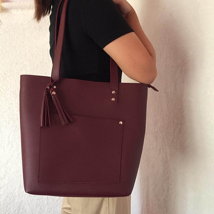 tassel shoulder bag