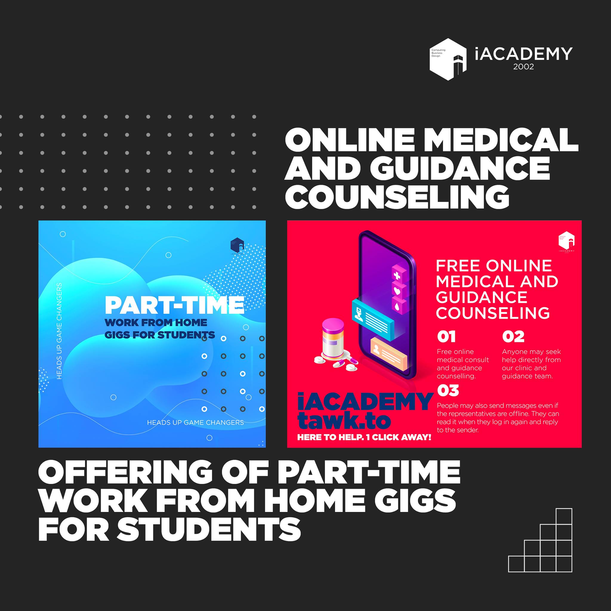 iACADEMY TheraPETS free online medical consultation  and guidance counseling