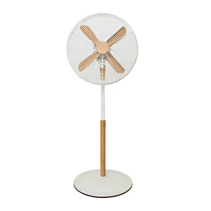 Wooden Stand Electric Fan Asahi