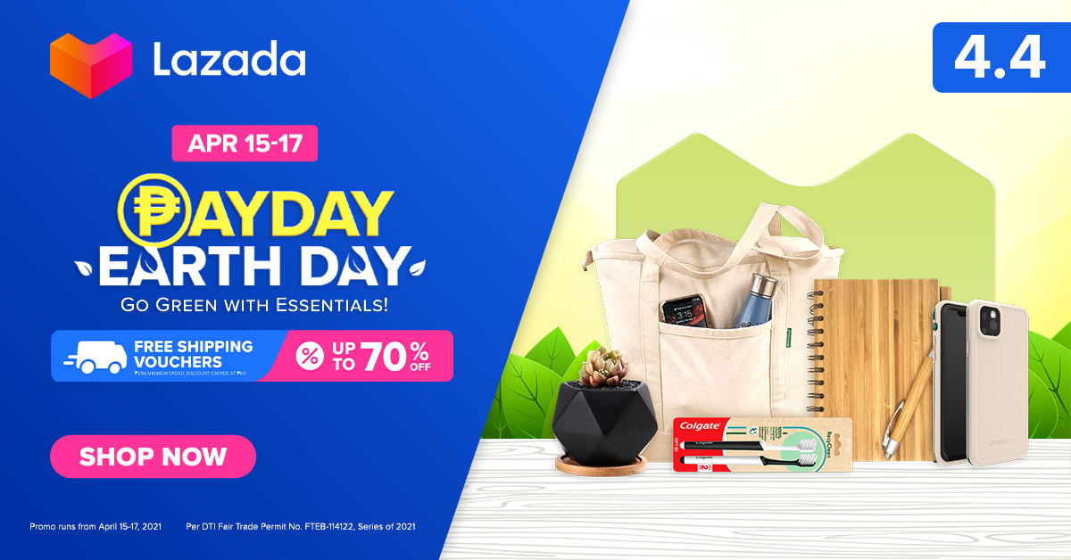 Lazada Payday Earth Day Sale