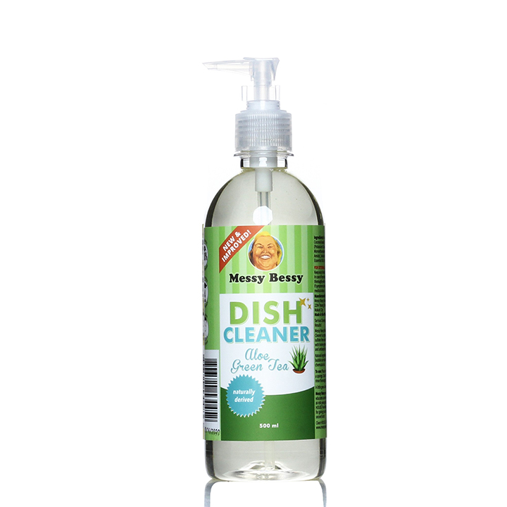 Messy Bessy Natural Dish Cleaner Aloe Green Tea