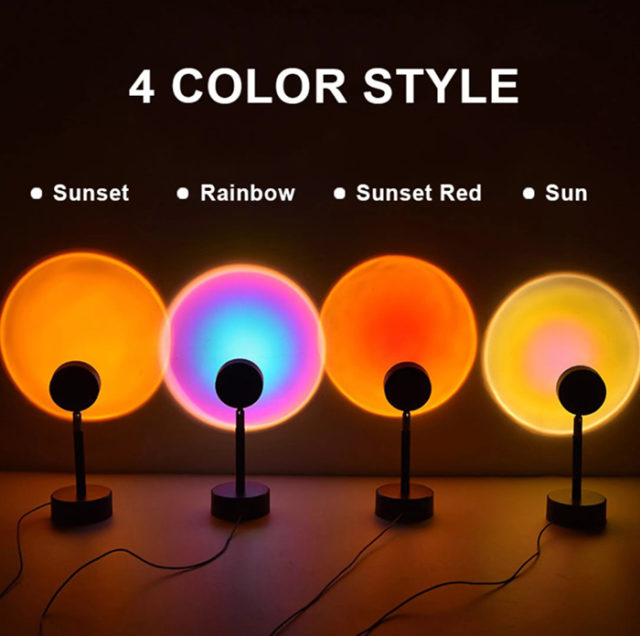 LOOK This Sunset Lamp Will Bring The Golden Hour Into Your Room