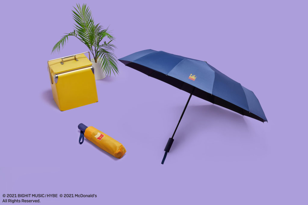 BTSxMcD Merch Umbrella