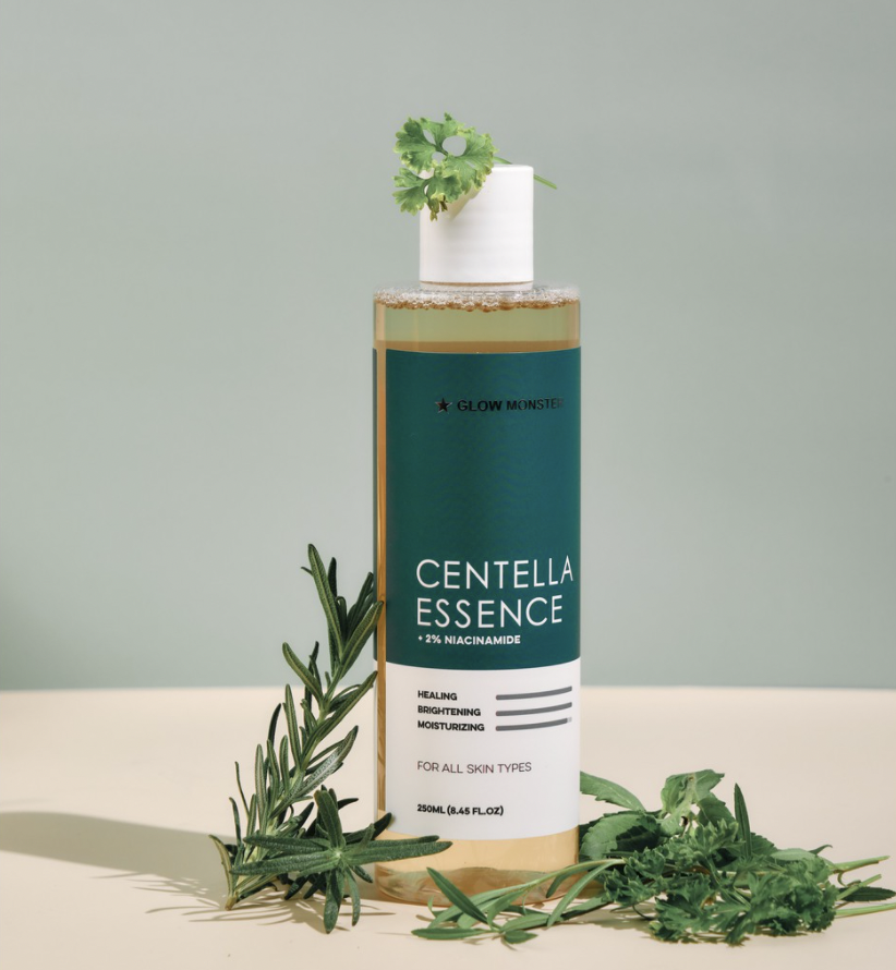 Seek Space: Level Up Your Skincare Routine This Summer 3 GLOW MONSTER Centella Essence Niacinamide