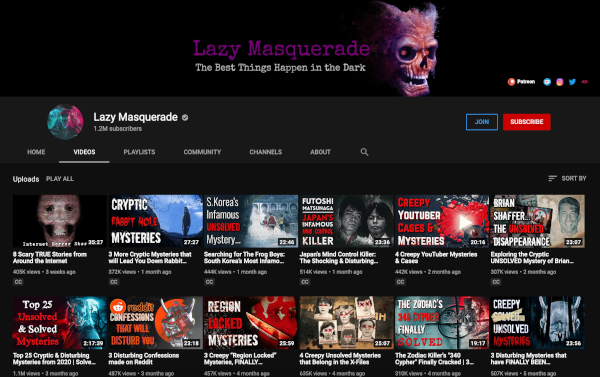 paranormal lazy masquerade