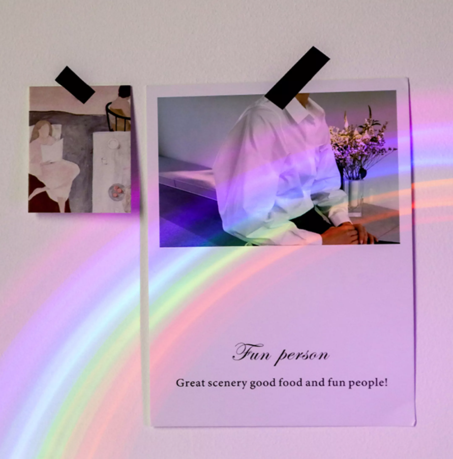LOOK: This Projector Will Bring a Rainbow into Your Room 2 rainbow projector 2 1