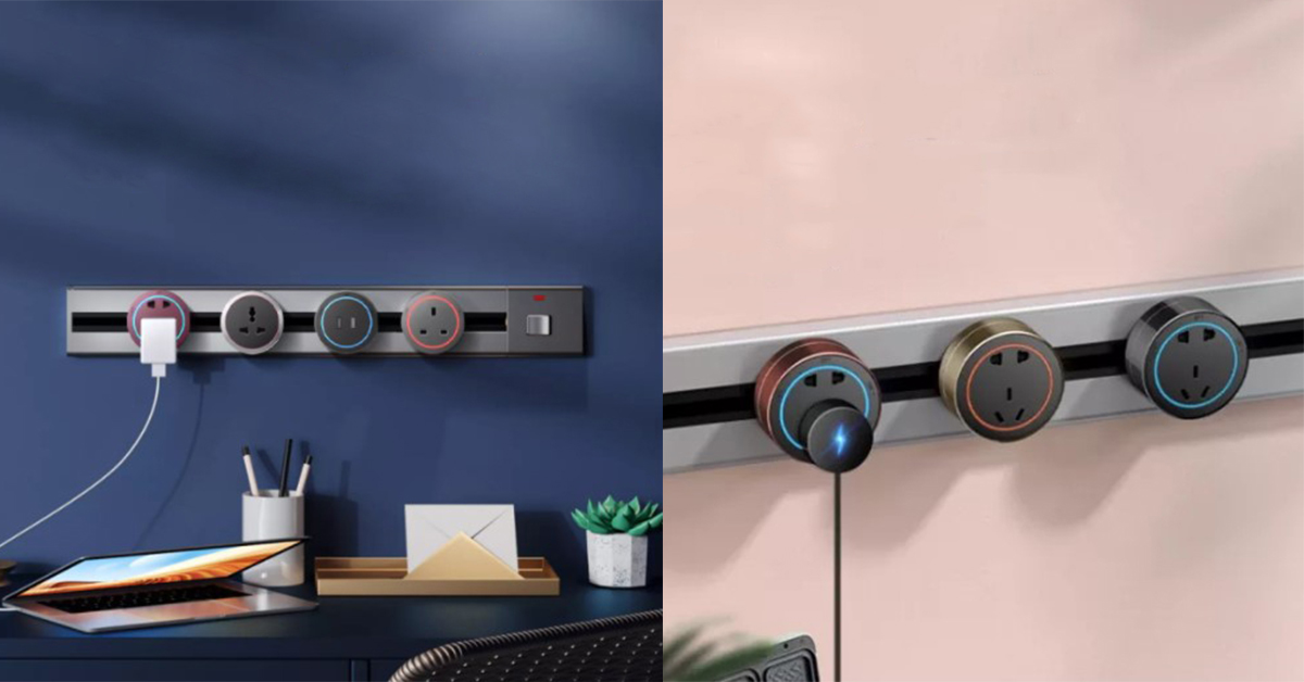 tracking wall socket cover