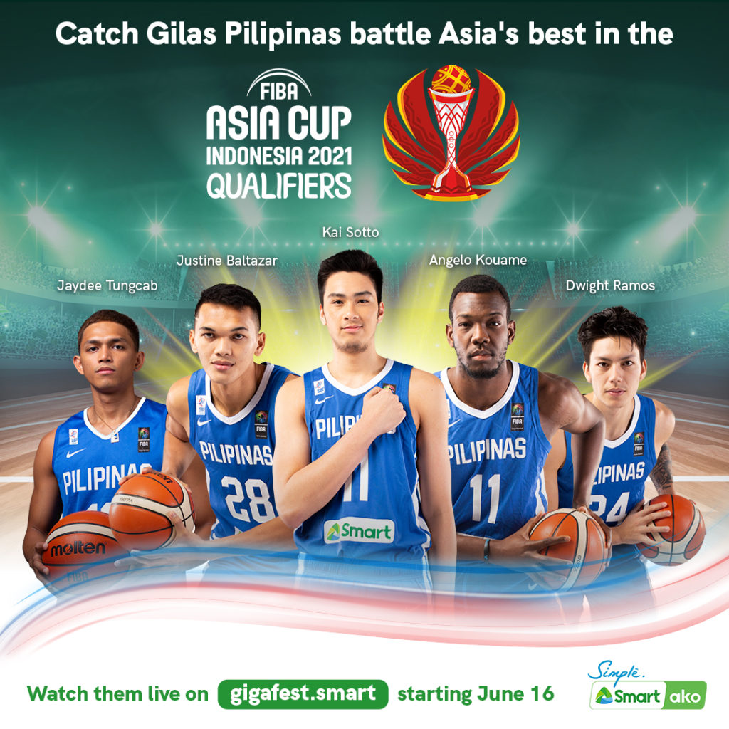 Gilas Pilipinas Player Pool for FIBA Asia Cup Qualifiers 2021 in Clark