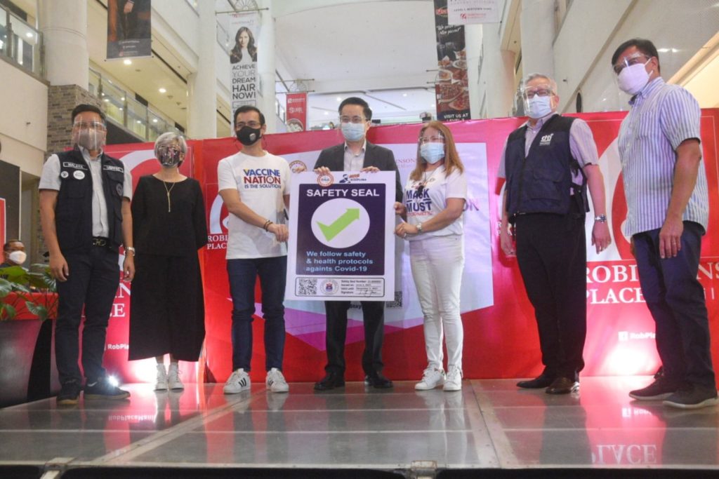 SM City Manila Safety Seal Certification