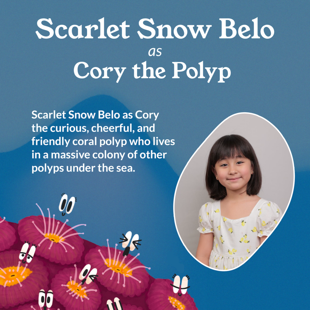 Scarlet Snow Belo as Cory the Polyp