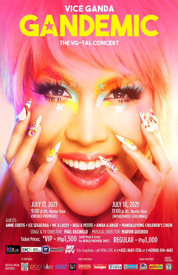 Vice Ganda's First Digital Comedy Concert 'Gandemic' Is Happening This