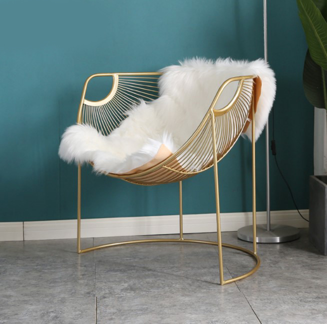 Minimalist Gold Furniture to Get for an Elegant Home 6 gold chair