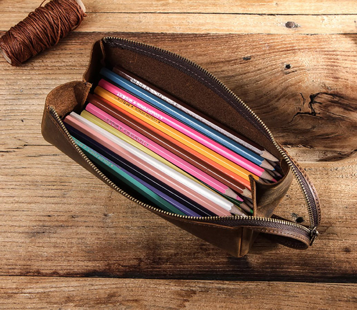 leather pencilcase