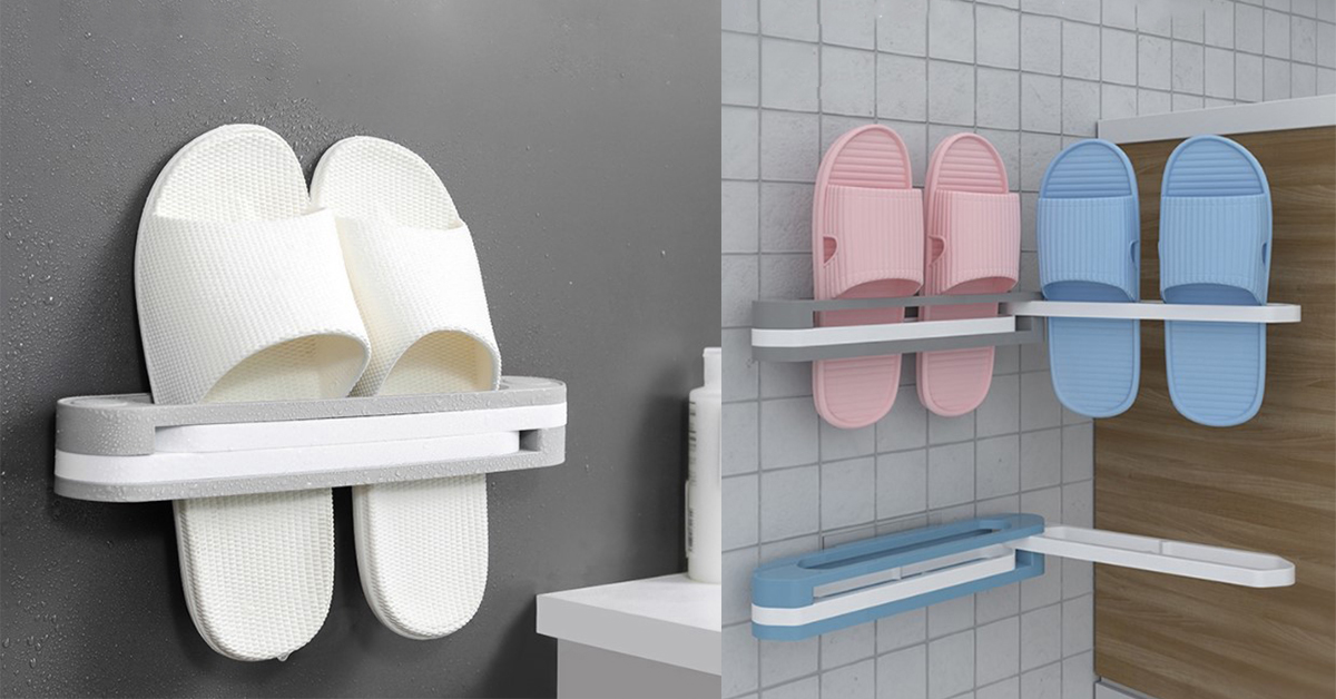 Keep Your Slippers Off The Floor With These Wall-Mounted Hangers - When ...