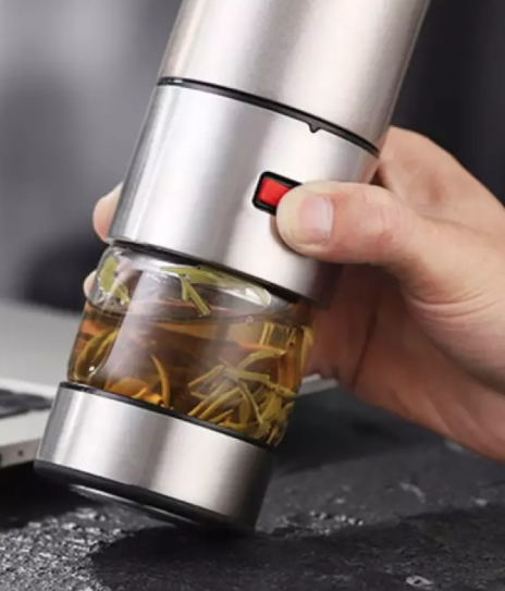 LOOK: This Water Bottle Has a Built-in Tea Infuser 2 tea infuser water bottle 2
