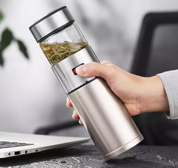 LOOK: This Water Bottle Has a Built-in Tea Infuser 1 tea infuser water bottle