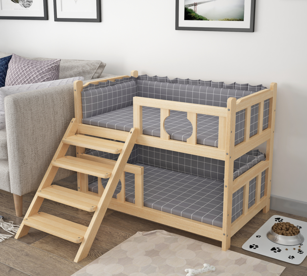 Room For Them With This Pet Bunk Bed, Pet Bunk Beds