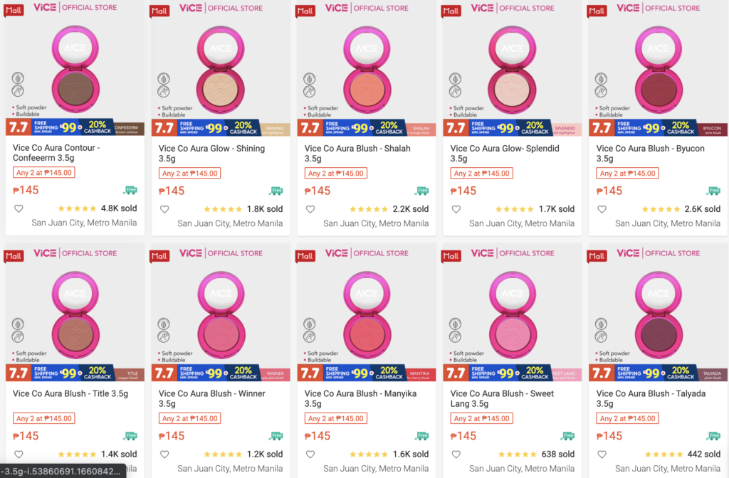 BT21 Makeup and Other Vice Cosmetics Products Are on Sale Now 2 Vice Cosmetics Aura Collection