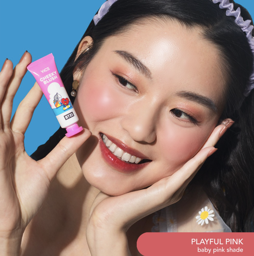 BT21 Makeup and Other Vice Cosmetics Products Are on Sale Now 3 Vice Cosmetics BT21 Cheeky Blush