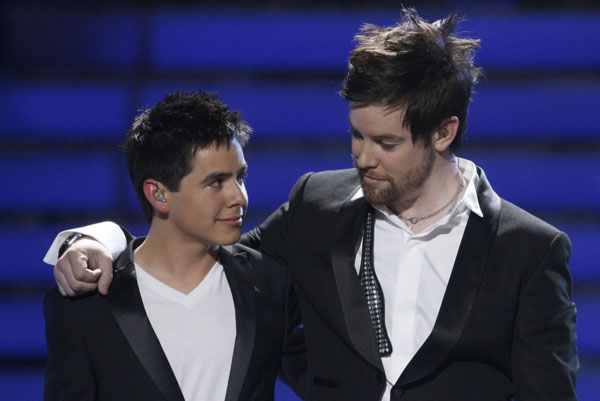 LOOK: "American Idol" Stars David Cook and David Archuleta Reunite! - When  In Manila