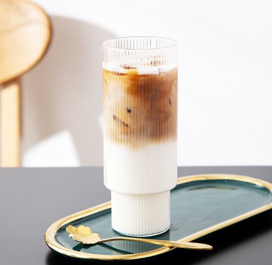 12 Minimalist Mugs and Cups For Your Morning Coffee 7 grooved glass