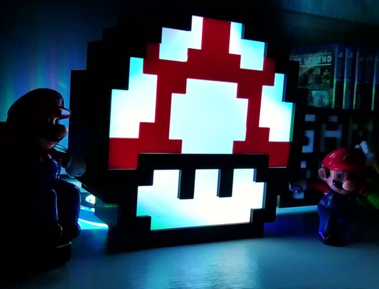 mario mushroom lamp