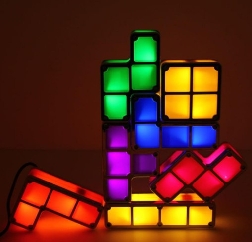 tetris lamp
