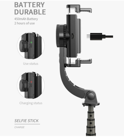 ACCURATE STABILIZER BALANCER Gimbal stabilizer Handheld Grip Stabilizer Tripod 3 in 1 Selfie Stick Handle Remote Holder Selfie Stand main 7