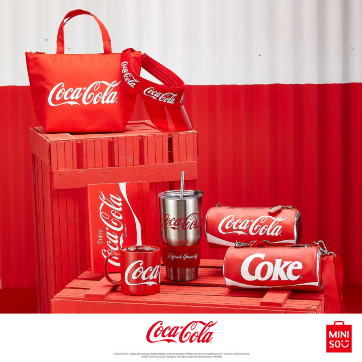 You Can Order These Cute Miniso x CocaCola Products Online When In