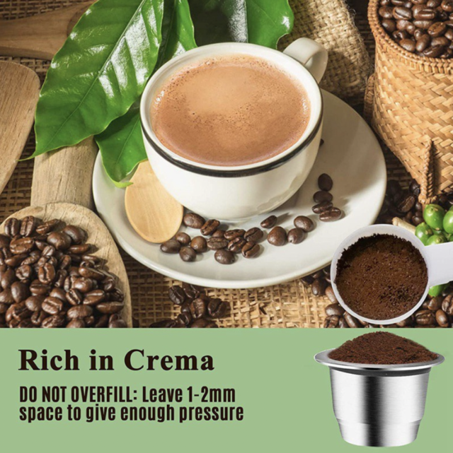 Use Your Own Coffee Grounds With This Reusable Nespresso Coffee Pod