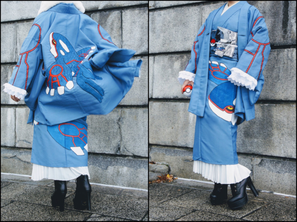 pokemon kimono kyogre