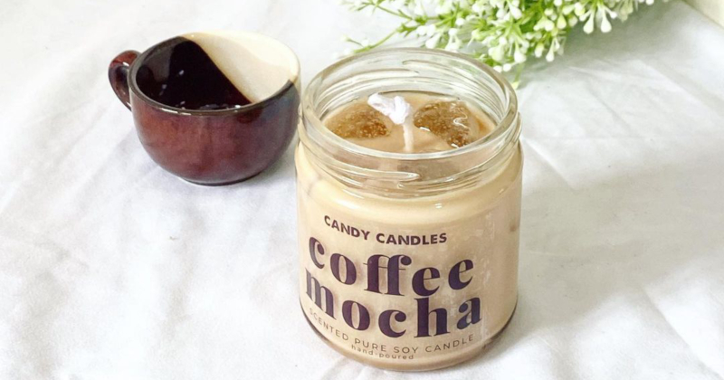 candy candles ph iced coffee mocha candle header