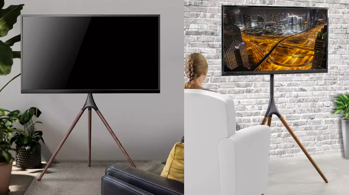 easel tv stand