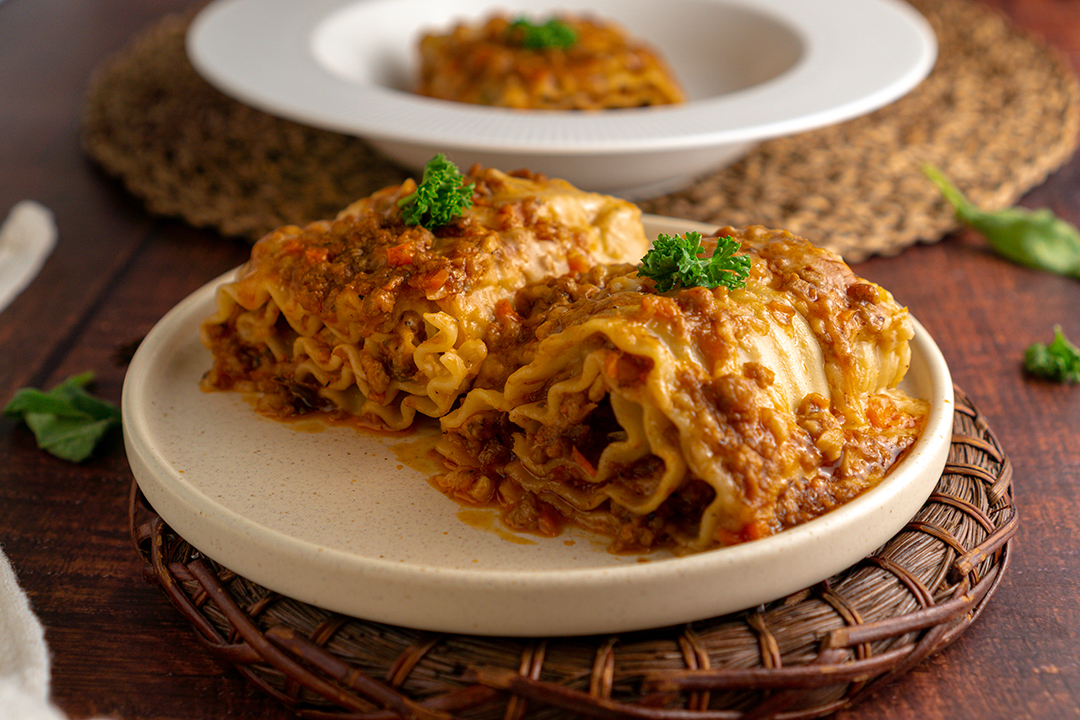 Corner Kitchen Baked Lasagna Rolls