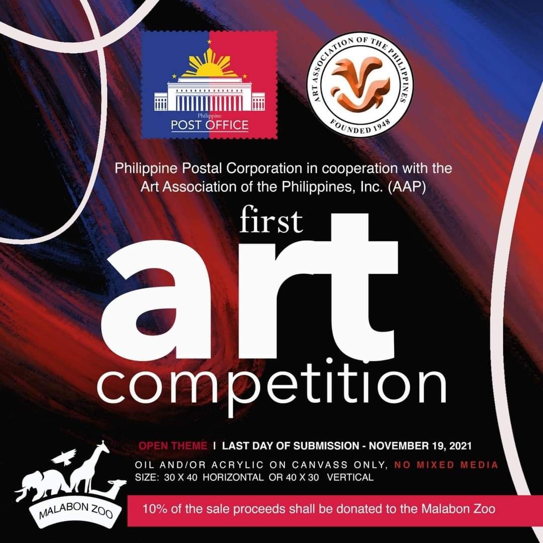 Philippine Post Office, AAP launch 2021 National Art Competition