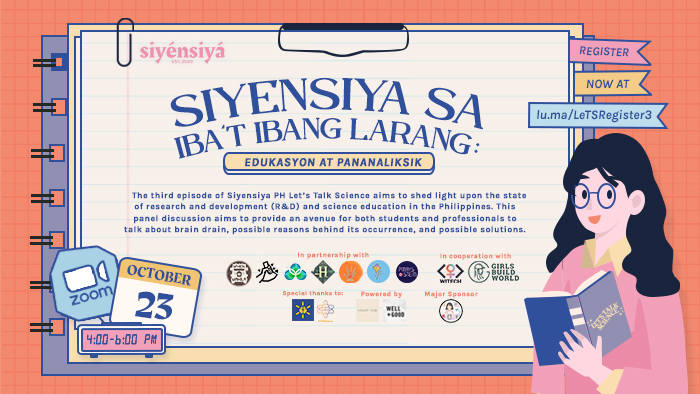 Youth-Led Organization Siyensiya Launches Let's Talk Science: "Siyensiya sa Iba't ibang Larang"