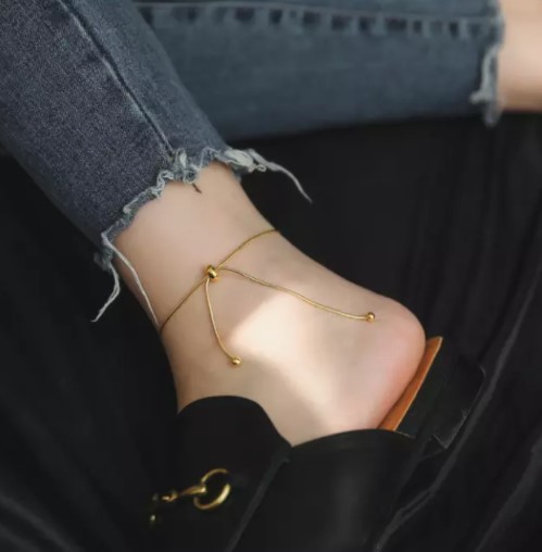 goldstring anklet
