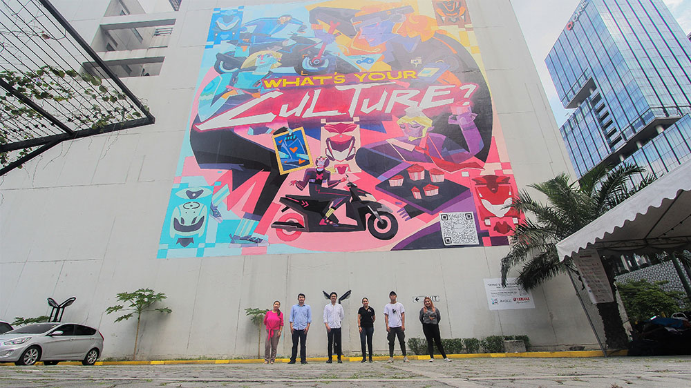 Yamaha Mio Mural Promo win an airpod or ipad pro