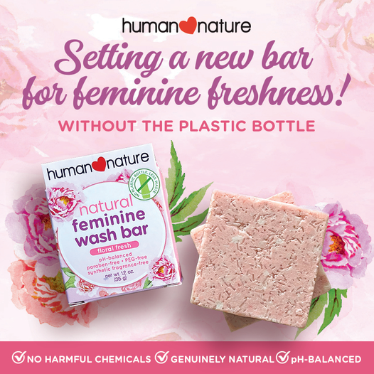 Human Nature Feminine Wash Bar
