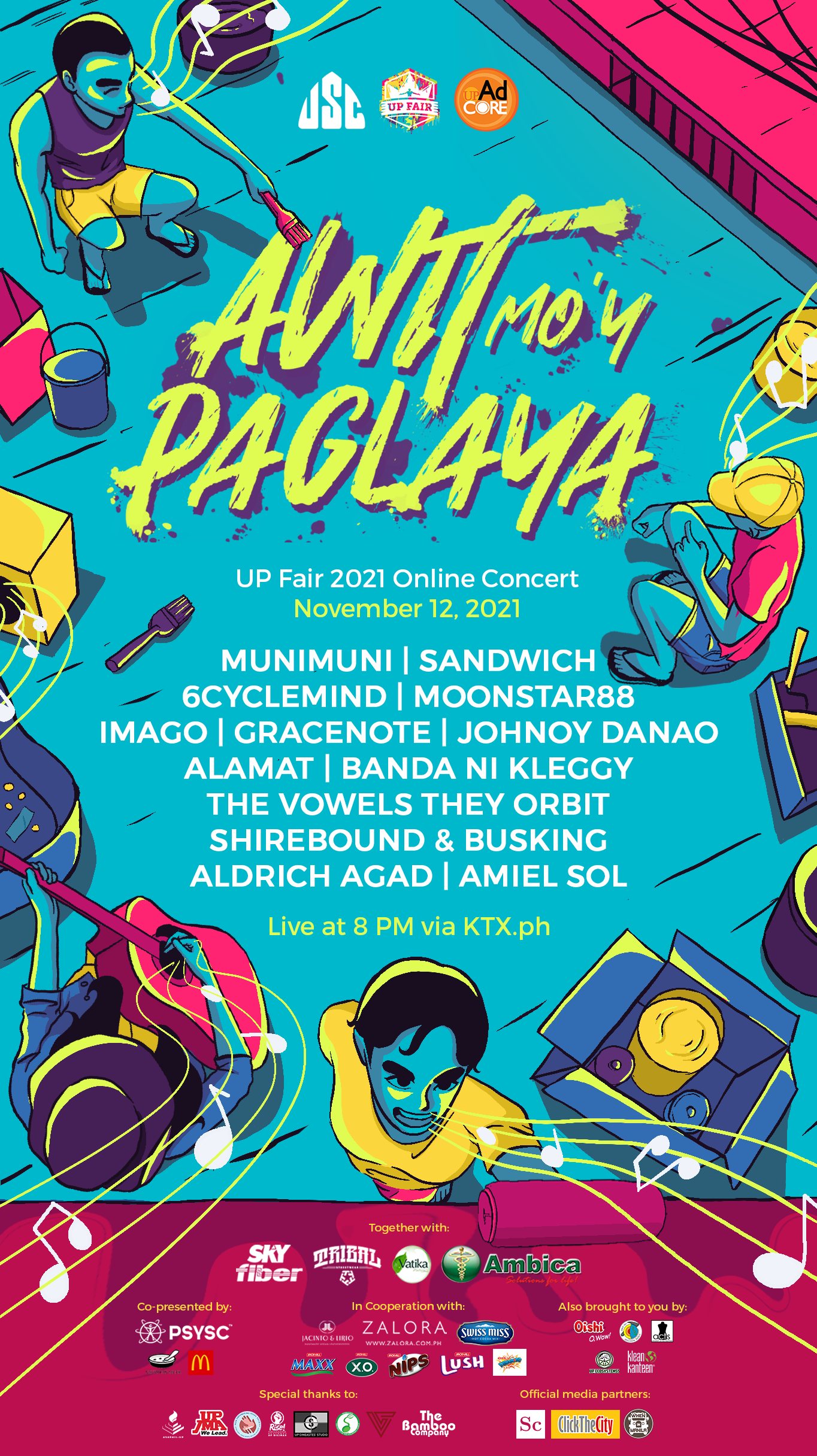 Awit Mo'y Paglaya UP Fair Returns This November When In Manila