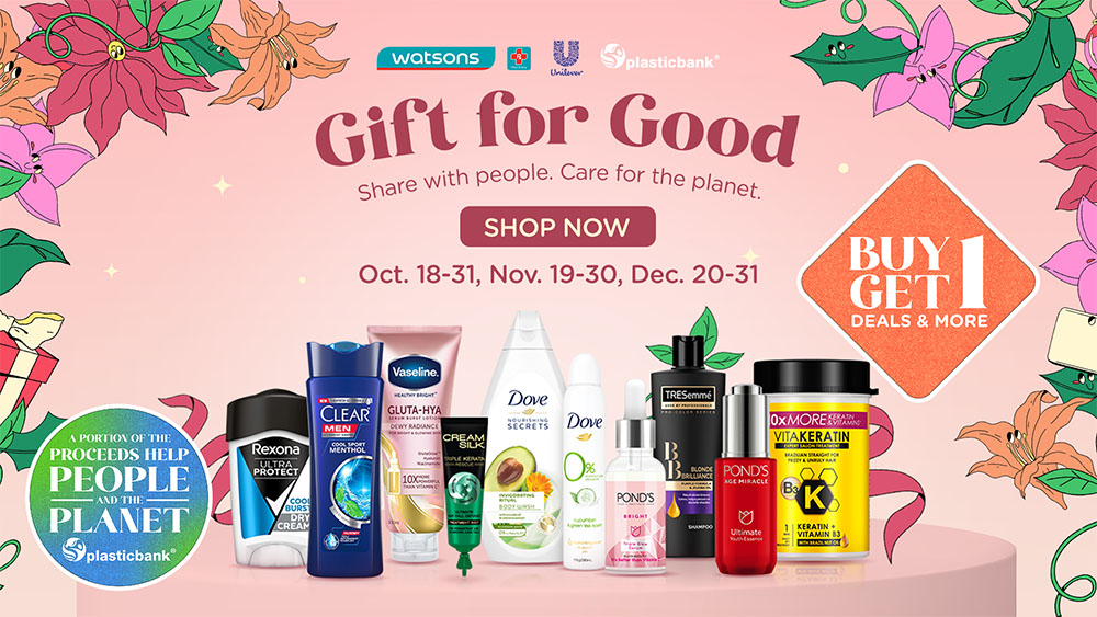 Watsons Unilever Gift For Good Mega Sale