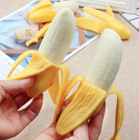 banana squeeze toy
