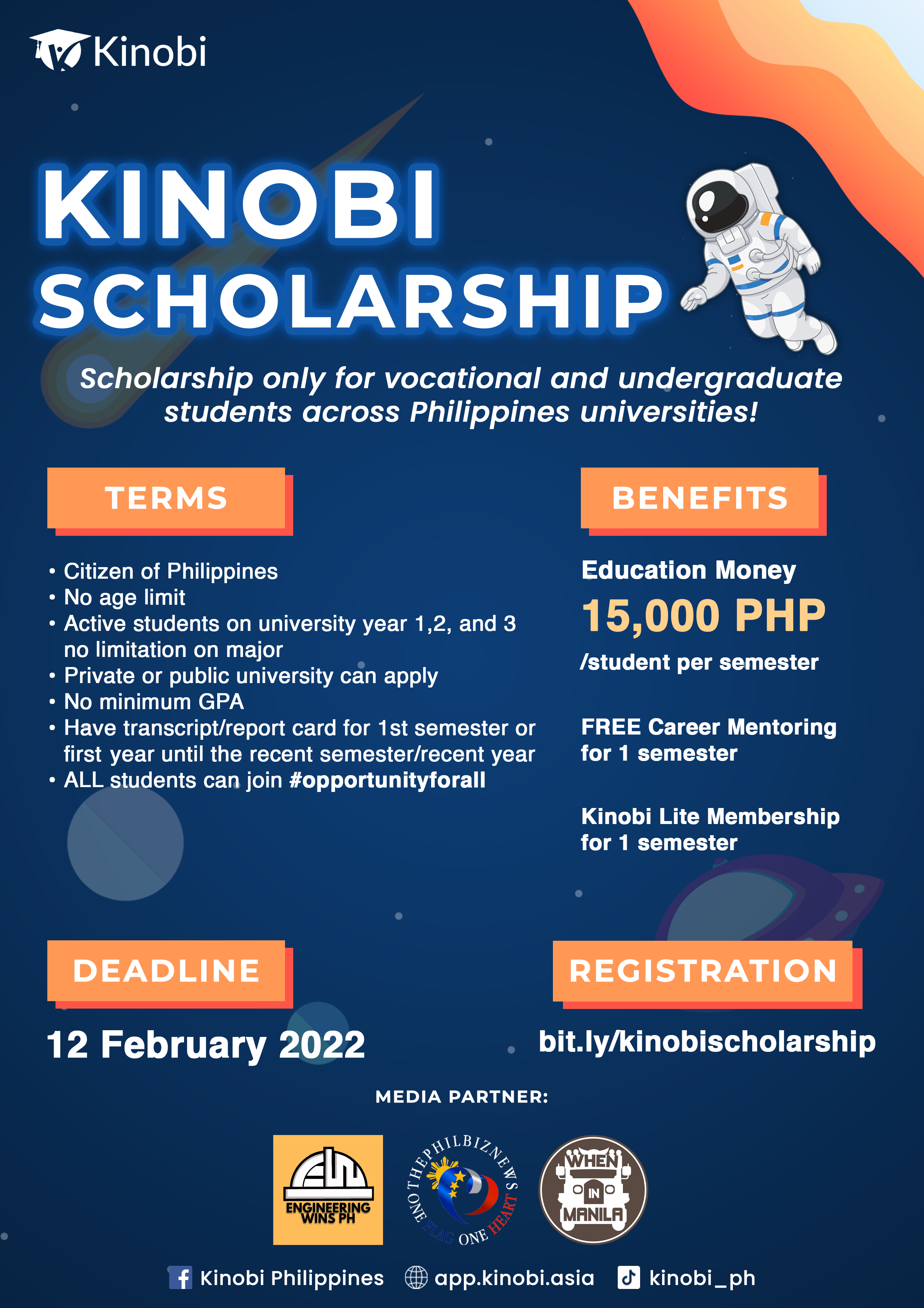 Kinobi Scholarship 2022